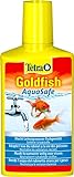 Tetra Goldfish AquaSafe - Wasseraufbereiter macht Leitungswasser fischgerecht für gesunde...