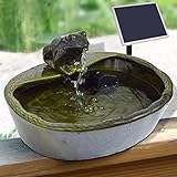 AMUR GARTENBRUNNEN SOLAR BRUNNEN SOLARTEICHPUMPE SOLAR SPRINGBRUNNEN SOLAR WASSERSPIEL...