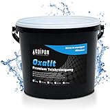 KOIPON Oxalit 1 kg Teichschlammentferner zur Teich Reinigung von Laub, Teich Schlamm und...